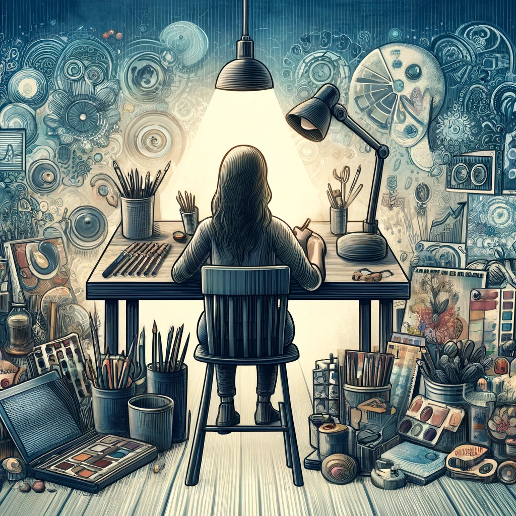 The Artist as a Solopreneur : Strategies for Managing and Growing Your Art Practice in 2024