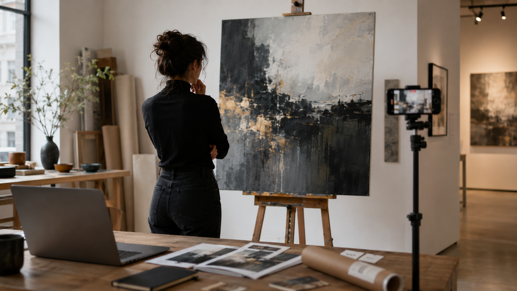 Is talent enough to succeed as an artist today ?