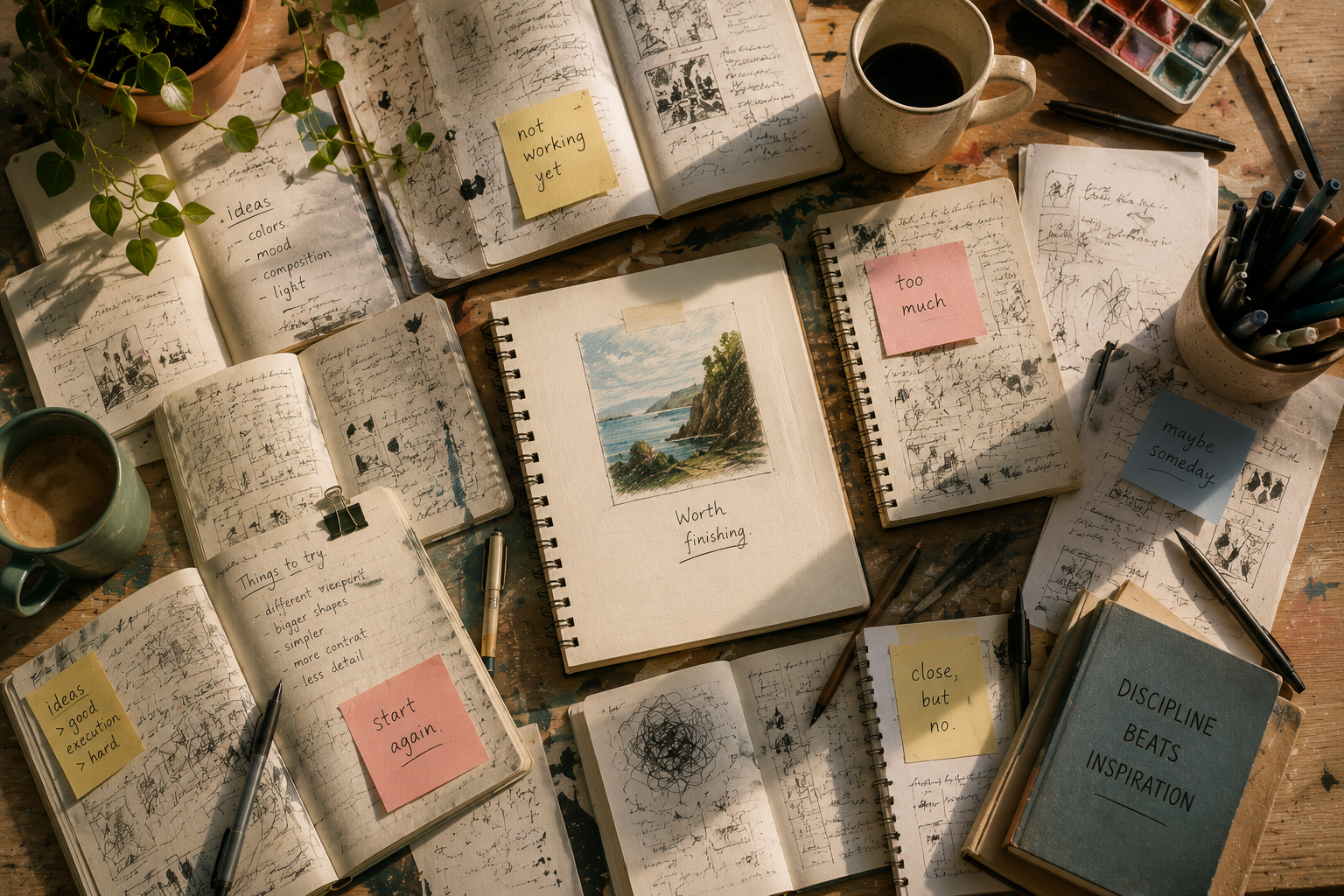 The Myth of Constant Creative Inspiration